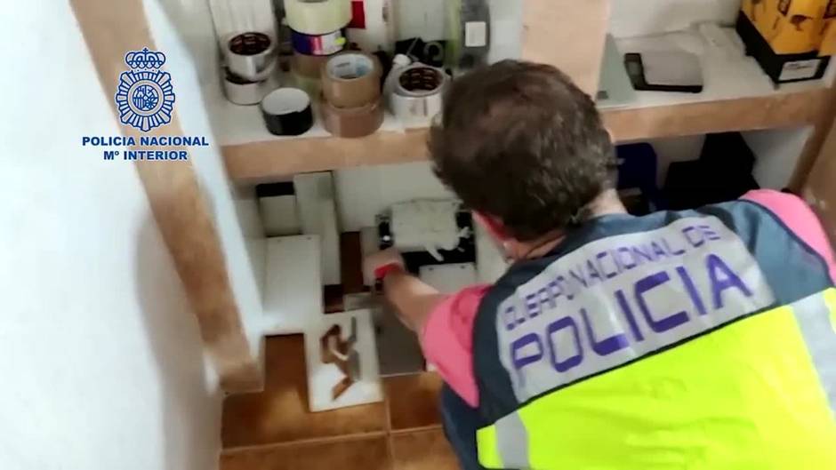 Desmantelado laboratorio de cocaína en vivienda de La Sagra toledana