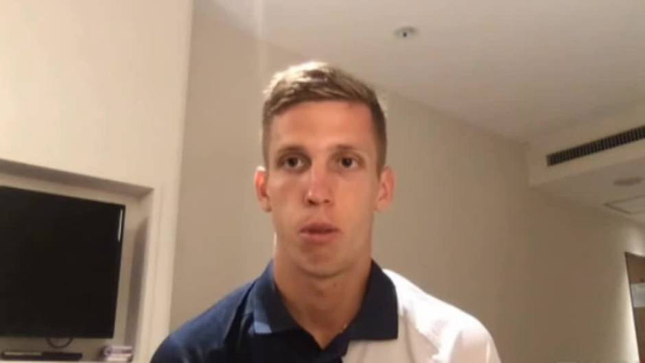 Dani Olmo: "Queda camino. Nos quedan dos partidos que tenemos que ganar. Lo tenemos claro"