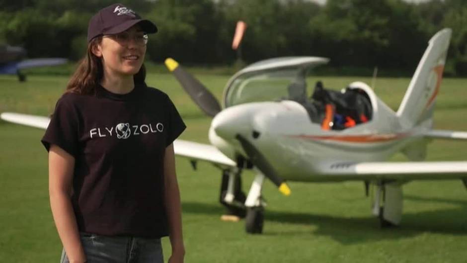 Una joven piloto de 19 años dará la vuelta al mundo en avioneta