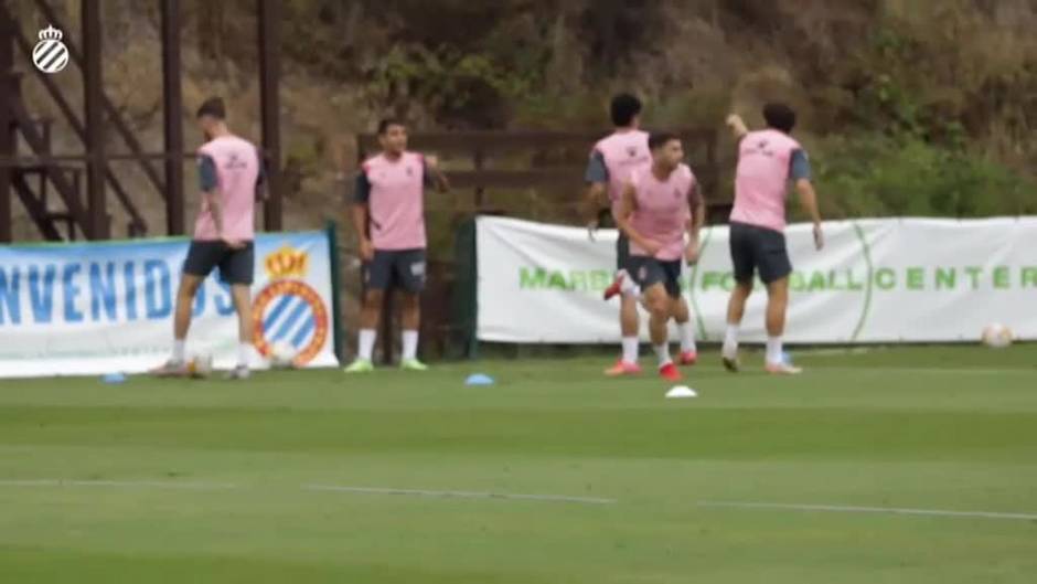 El Espanyol, de 'stage' en Marbella, con el Cádiz en mente