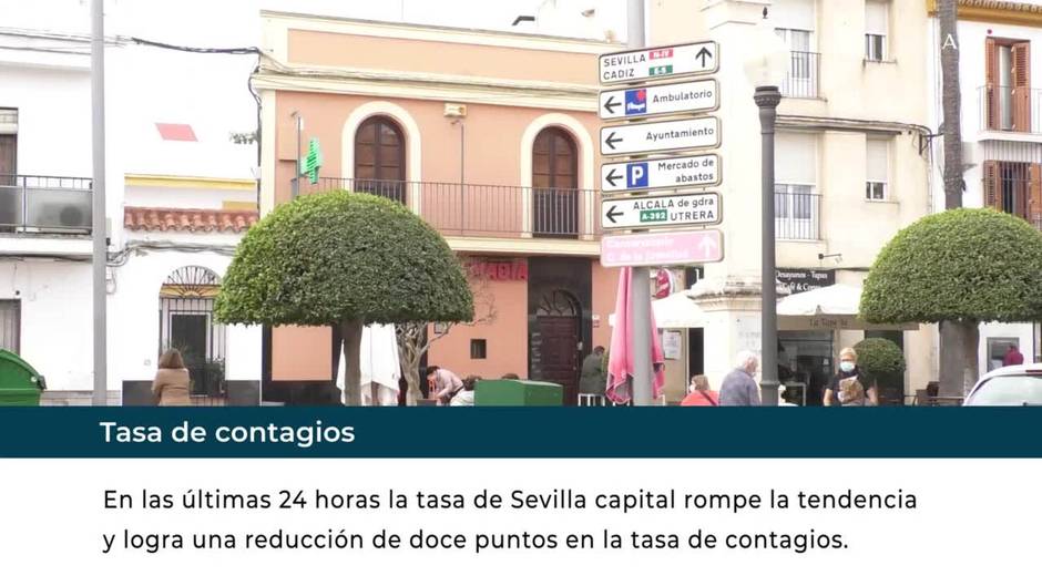 Tres pueblos de Sevilla, al borde del toque de queda en una jornada con seis fallecidos más por Covid