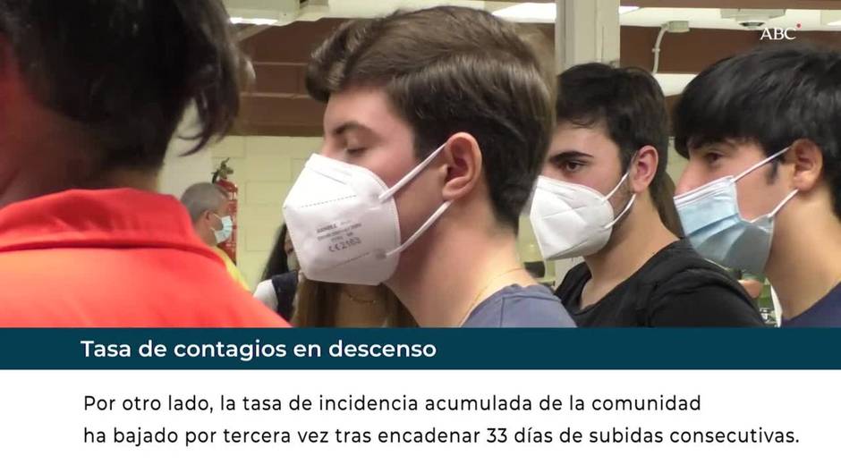 Andalucía mantiene los contagios por Covid pero se reduce la incidencia en los últimos tres días