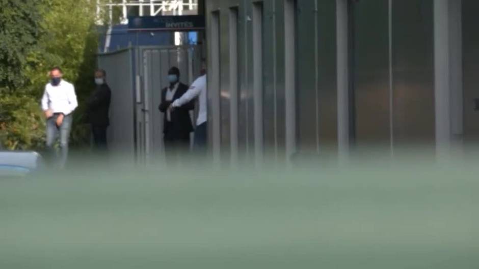 Messi llega a su primer entrenamiento con el PSG