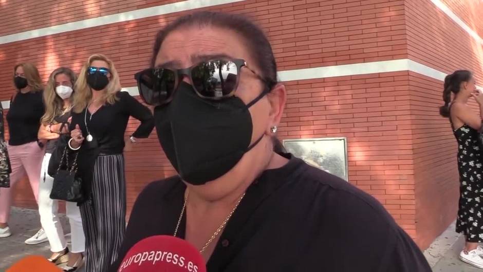 María del Monte pronuncia sus primeras palabras tras la muerte de su madre