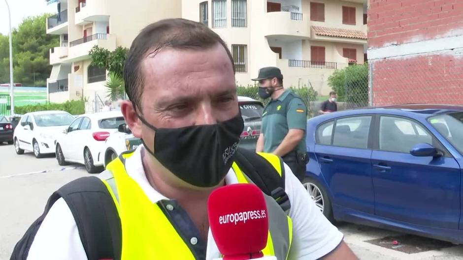 Desolación en Peñíscola ante el derrumbe del edificio