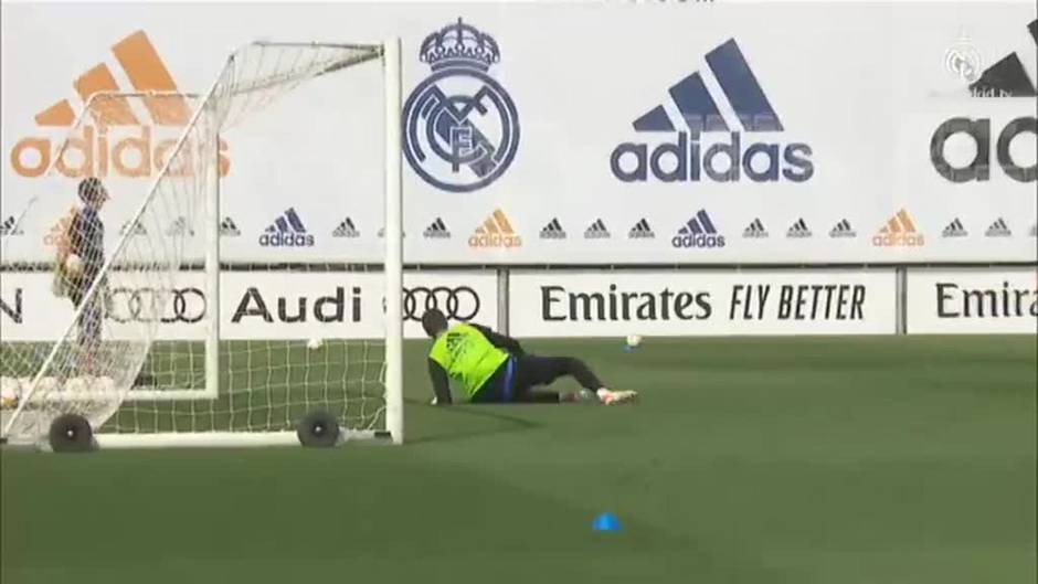 El Real Madrid continúa preparando su encuentro contra el Betis