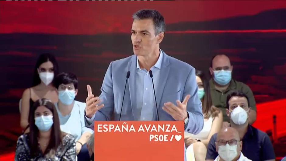 Pedro Sánchez: "Fuimos el centro de acogida de afganos que pedían el rescate y la solidaridad internacional"