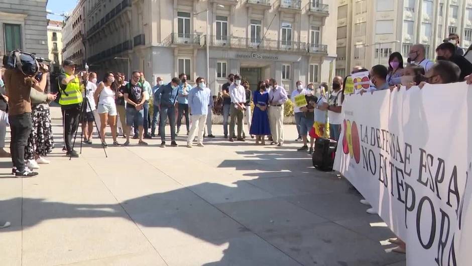 Militares protestan para exigir el fin de la temporalidad de las Fuerzas Armadas