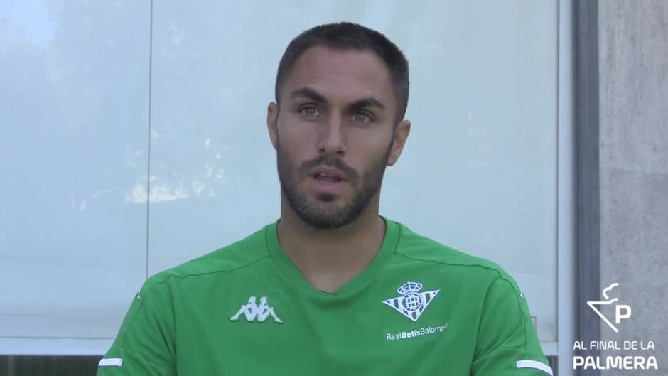 Víctor Ruiz, jugador del Betis: "Pellegrini impone sin tener que pegar un grito"