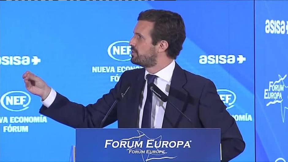 Pablo Casado: "No nos fiamos ya del gobierno"