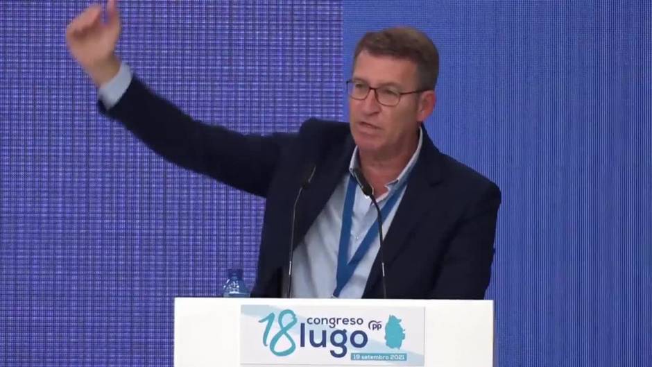 Feijóo ve un "parche" las medidas del Gobierno para bajar la luz