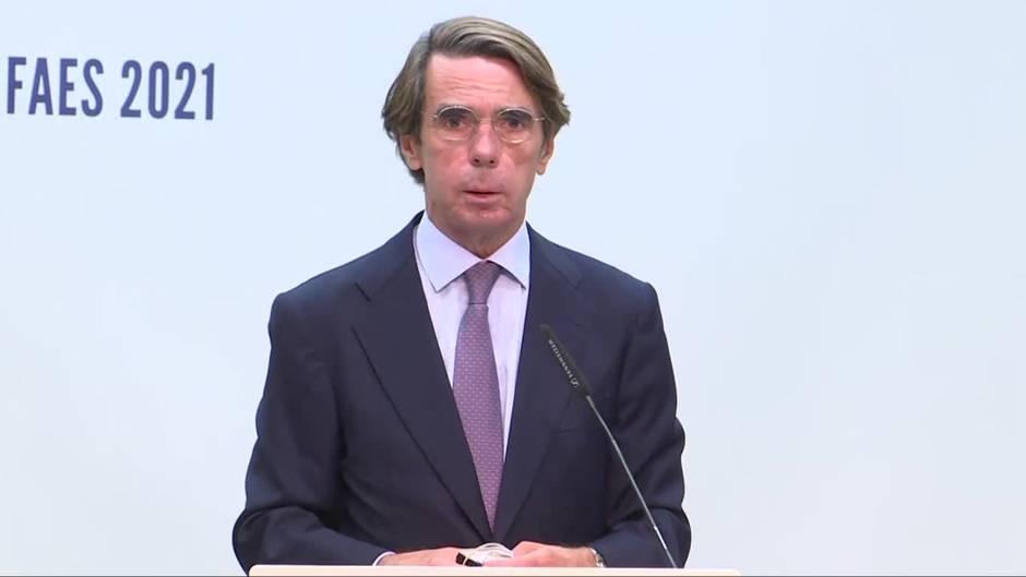 Aznar espera que euroorden se cumpla y Justicia italiana entregue a Puigdemont