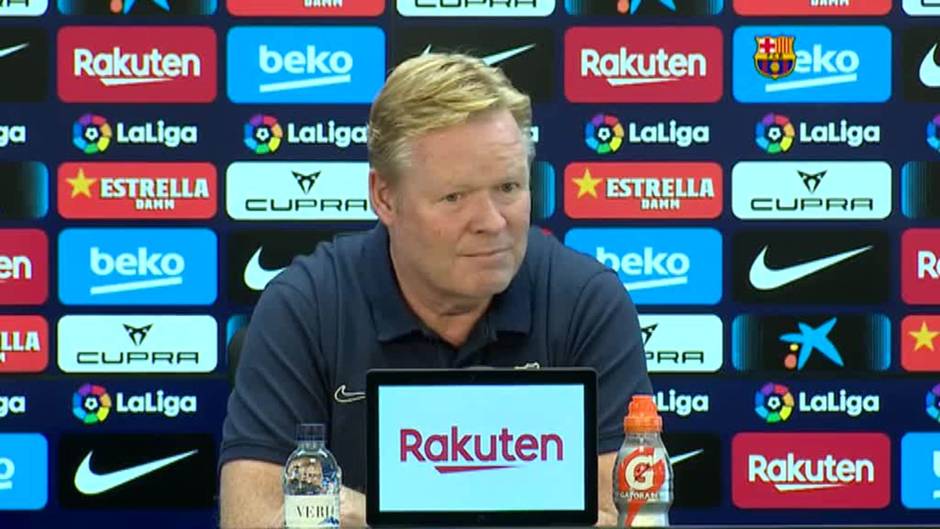 Koeman sabe que el Barça le busca sustituto: "Sé los rumores que hay"