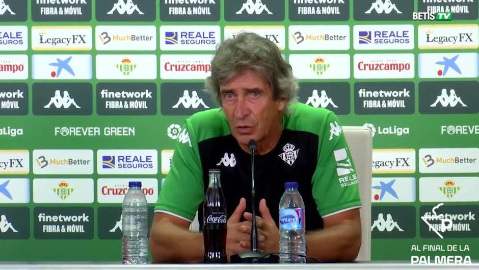 Pellegrini: «Para hacer una mejor temporada que la pasada es necesario mantener el compromiso de todo el plantel»