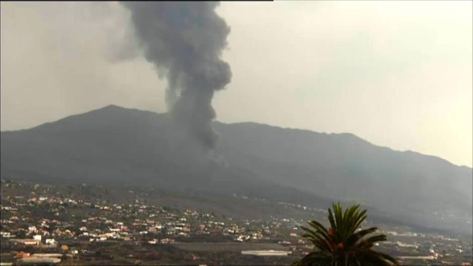 El volcán de Cumbre Vieja vuelve a estallar