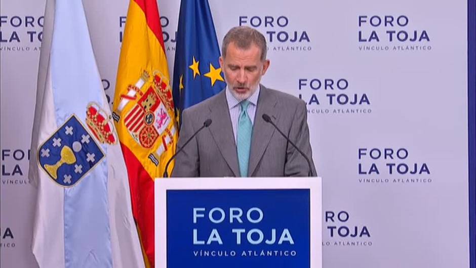 Felipe VI: "Ahora podemos encarar con más optimismo el fin de la crisis provocada por la pandemia"