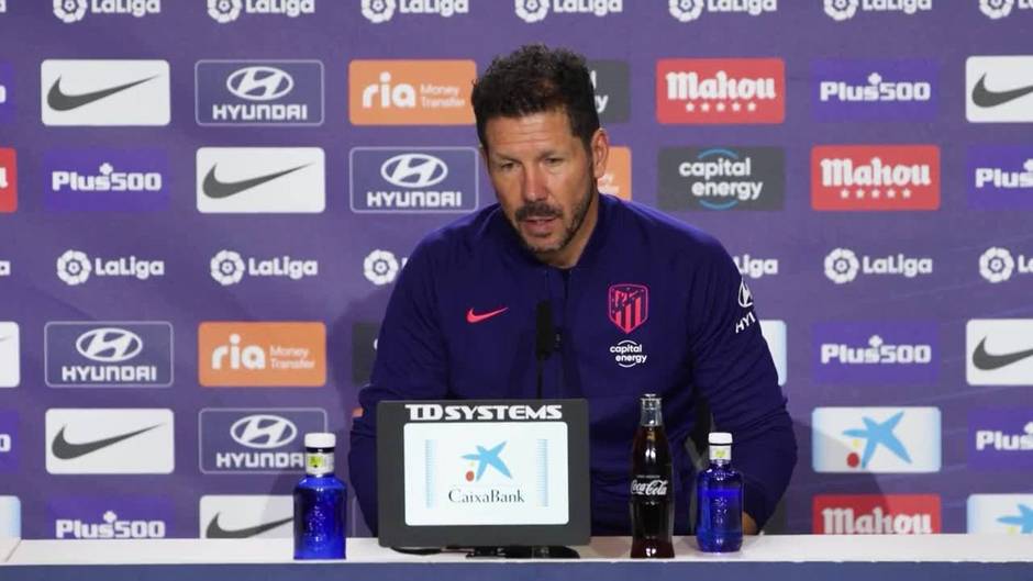 Simeone: "Koeman ha demostrado mucha personalidad"