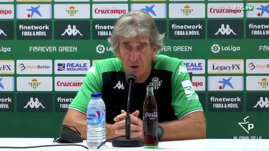 Pellegrini analiza la previa del Villarreal-Betis y habla de Emery y Mandi