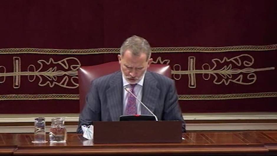 Felipe VI remarca su "cercanía y afecto" a La Palma