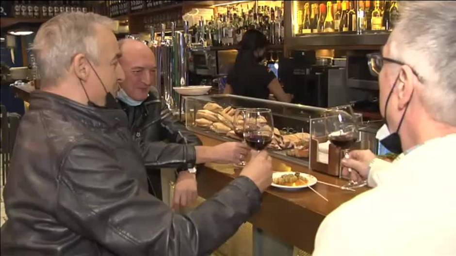 Barra libre en los aforos del País Vasco