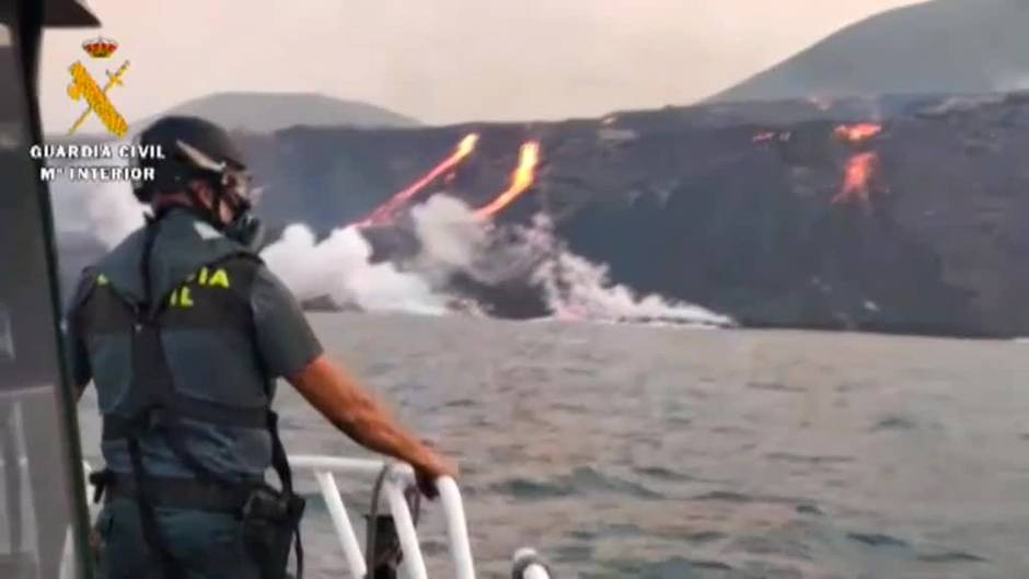 Los tubos lávicos aceleran la llegada de la lava al mar