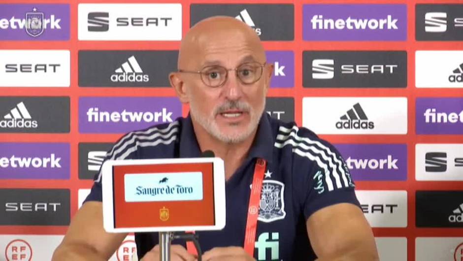 De la Fuente sobre el debut de Gavi en San Siro: "Hay una gran cantera"