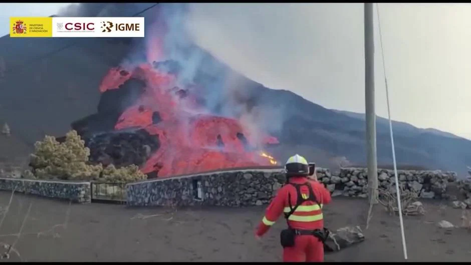 La lava gana más de 65 hectáreas de terreno en 24 horas y ya supera las 591 afectadas