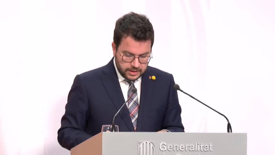 Pere Aragonés anuncia el fin de las restricciones en cultura, deporte y hostelería en Cataluña