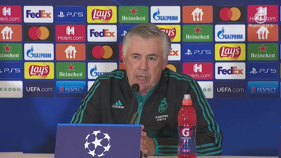 Ancelotti: "Este equipo tiene que jugar con un 4-3-3, no hay otra manera"