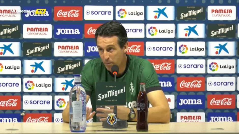 Emery: "Será un partido muy bonito entre dos conjuntos que tienen su estilo"