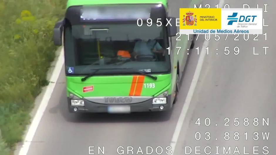 Campaña especial de la DGT para detectar infracciones de camiones y autobuses