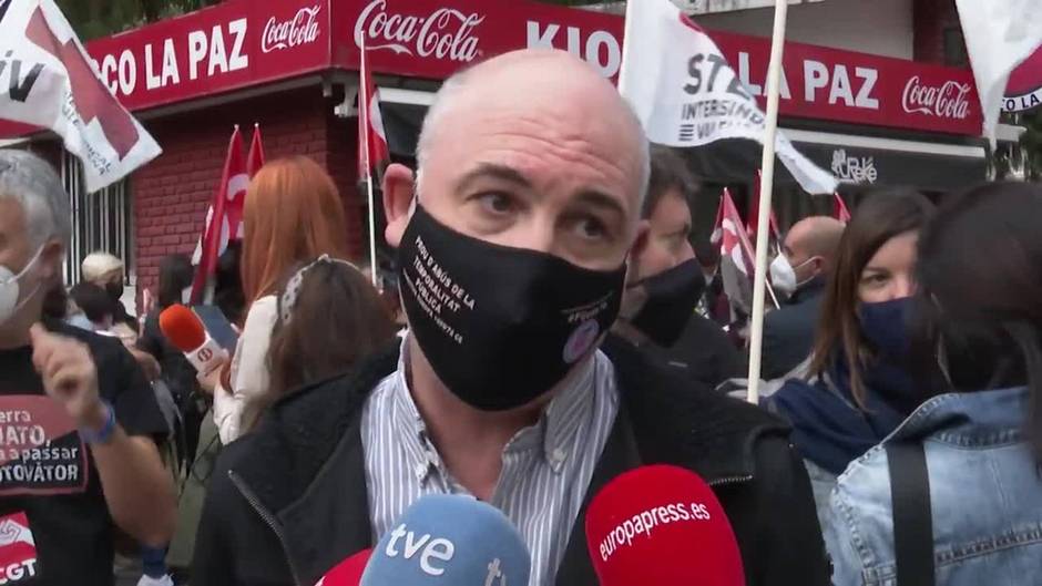 Protesta contra el "abuso de temporalidad" en administración pública