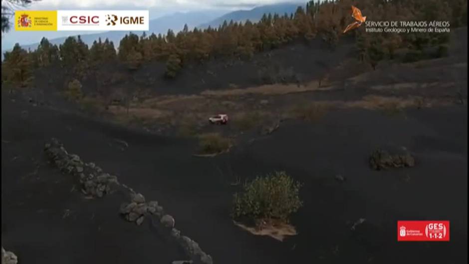 Hasta la NASA está presente en el volcán de La Palma