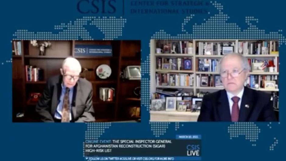 EEUU oculta información de Afganistán según el SIGAR