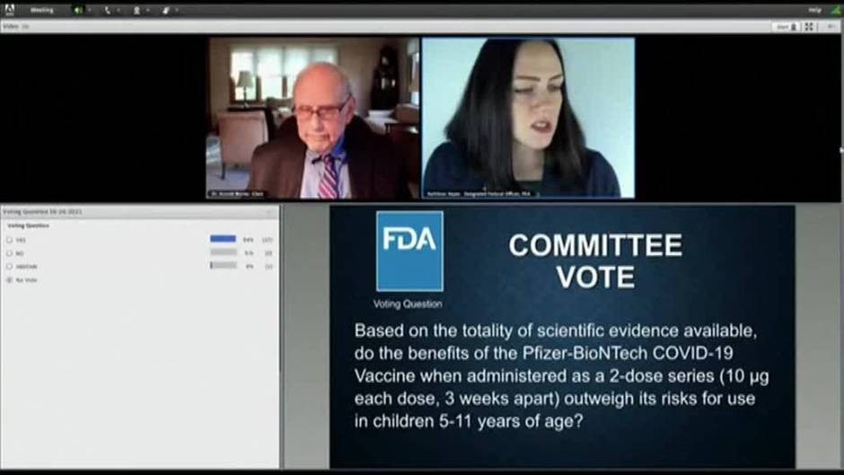 La FDA autoriza la vacuna de Pfizer para menores de entre 5 y 11 años