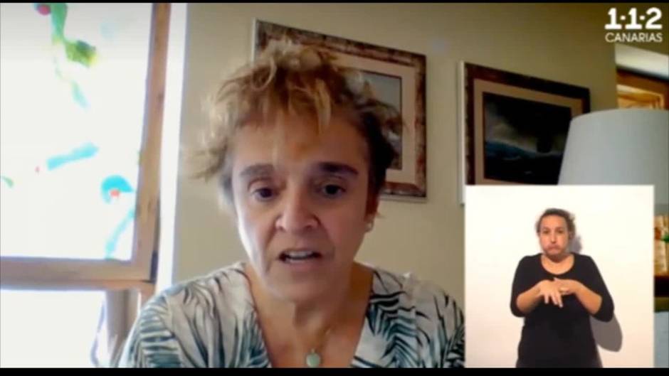 La ceniza cubre todo el oeste y noroeste de La Palma