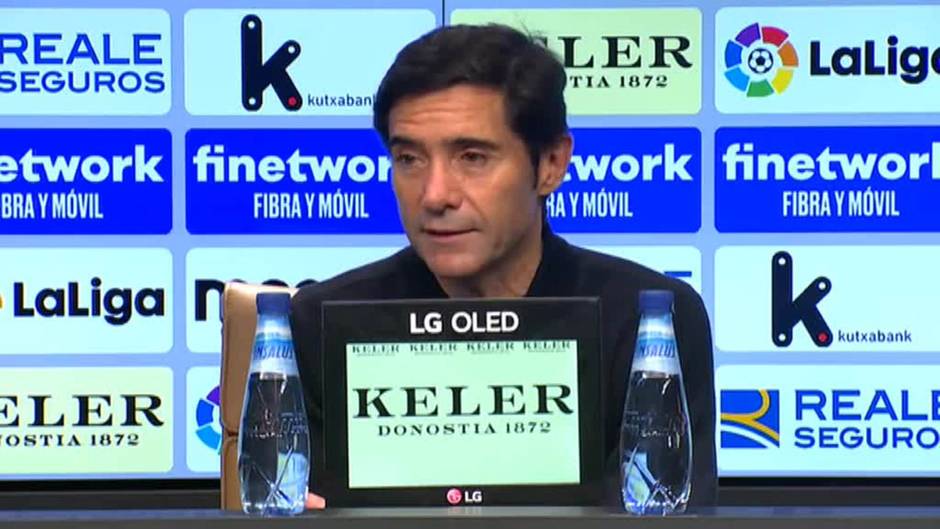 Marcelino: "Si alguien merecía ganar el partido, fuimos nosotros"
