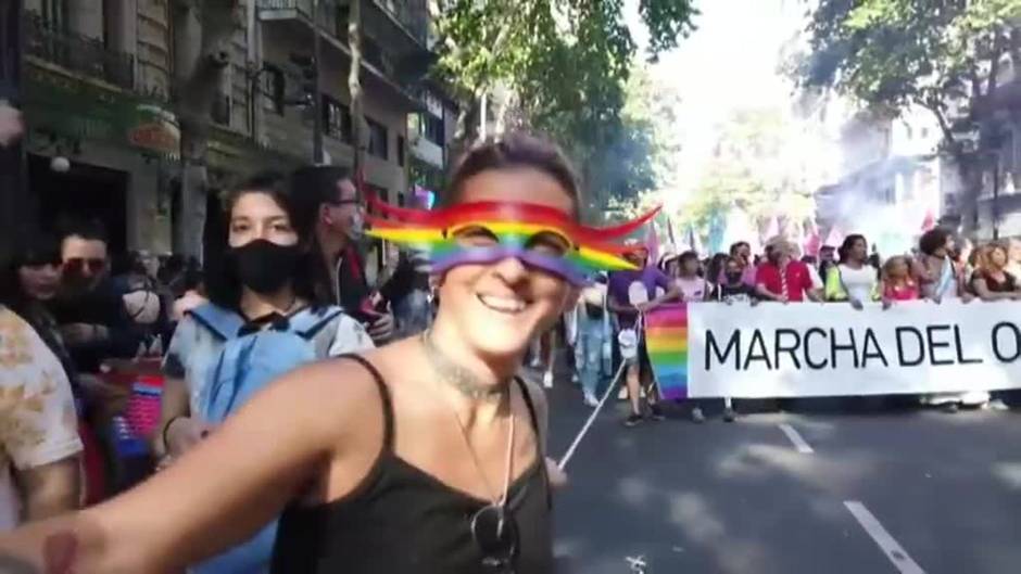 La Marcha del Orgullo toma las calles de Buenos Aires