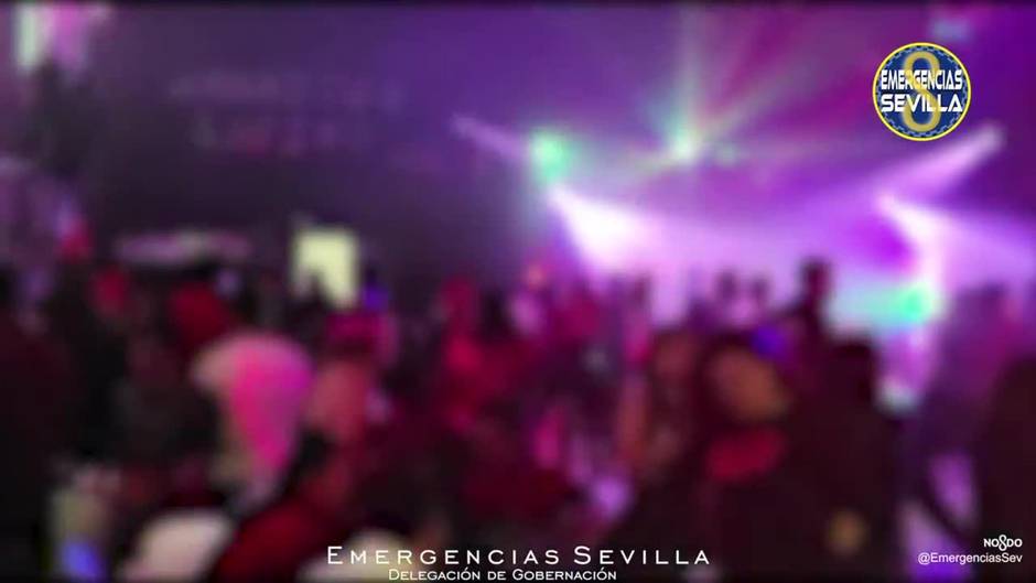 Bares desalojados en Sevilla