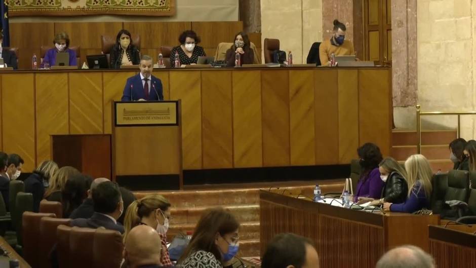 PSOE-A, Unidas Podemos y Vox tumban el Presupuesto andaluz de 2022