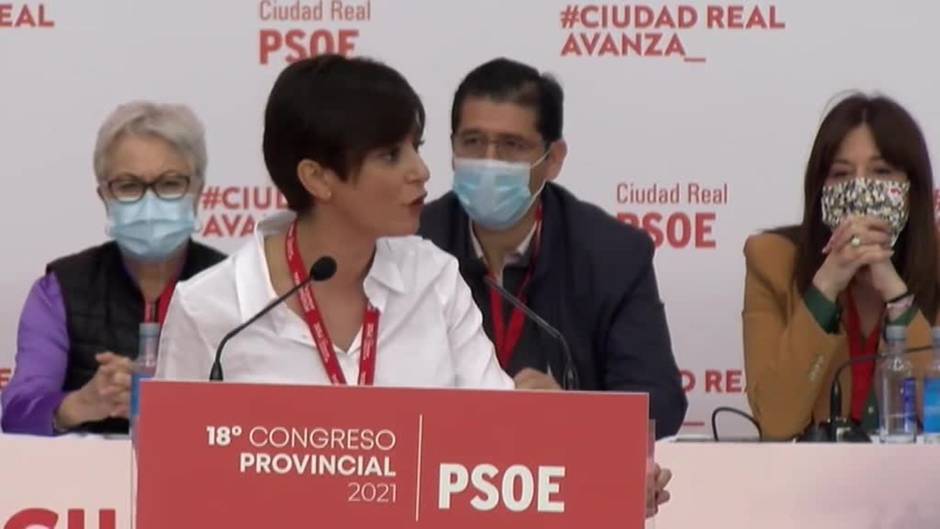 Isabel Rodríguez afirma que el gobierno cumplirá con su compromiso de derogar la "ley mordaza"