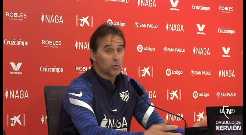 Lopetegui sobre los tocados que tiene para el partido ante el Real Madrid