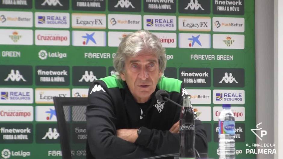 Pellegrini analiza la previa del Betis-Levante