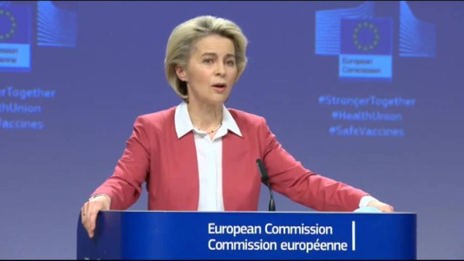 Von der Leyen considera necesario abrir el debate sobre la vacunación obligatoria