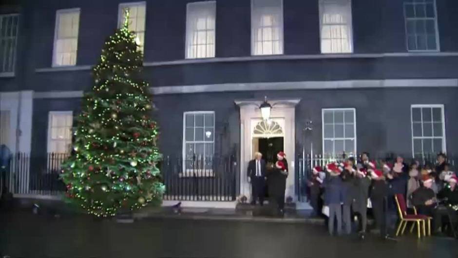 La Navidad llega a Downing Street