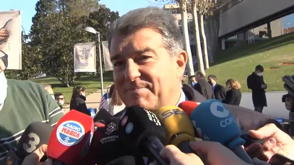 Laporta: "Es un proceso más lento de lo deseado, pero queremos que Dembelé continúe"