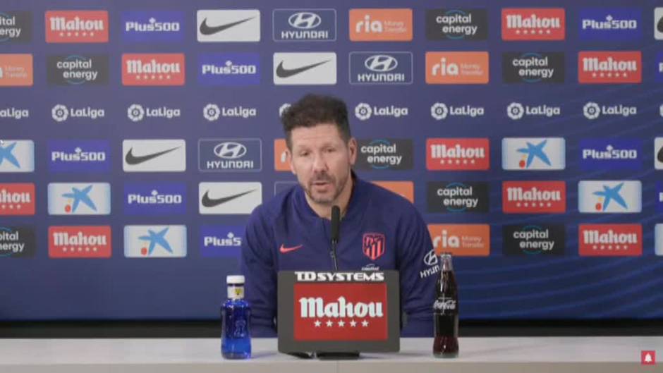 Simeone: "Tengo la misma energía de siempre"