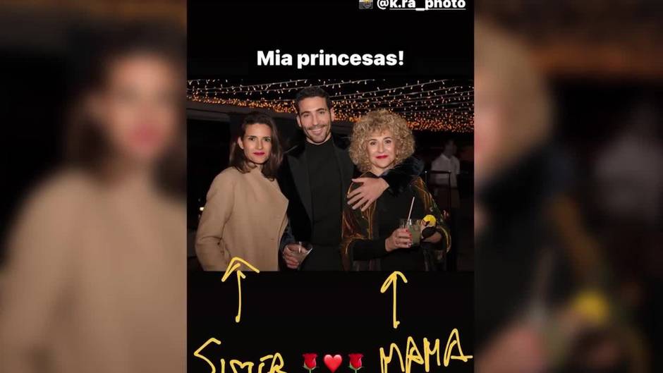 Miguel Ángel Silvestre presume de maestra de baile