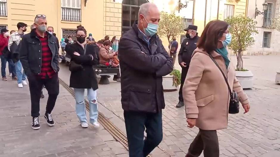 Punto de vacunación en Valencia inocula dosis a más de 2.000 personas