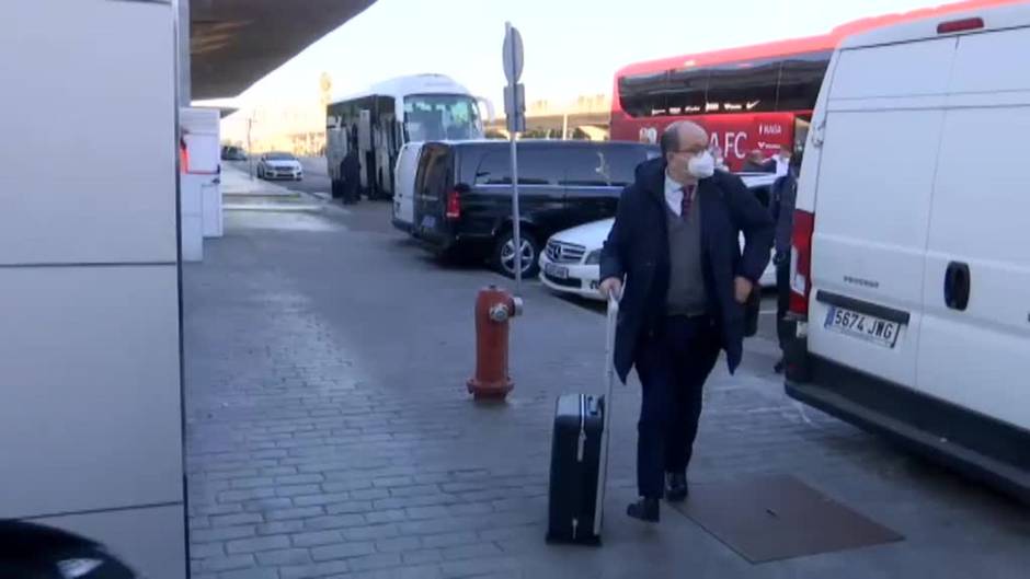 El Sevilla parte hacia Salzburgo